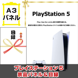 Play Station 4 500G 景品パネル&引換券付き目録