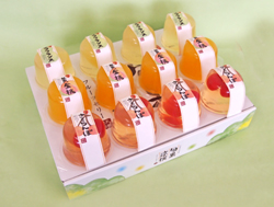 山形のフルーツゼリー