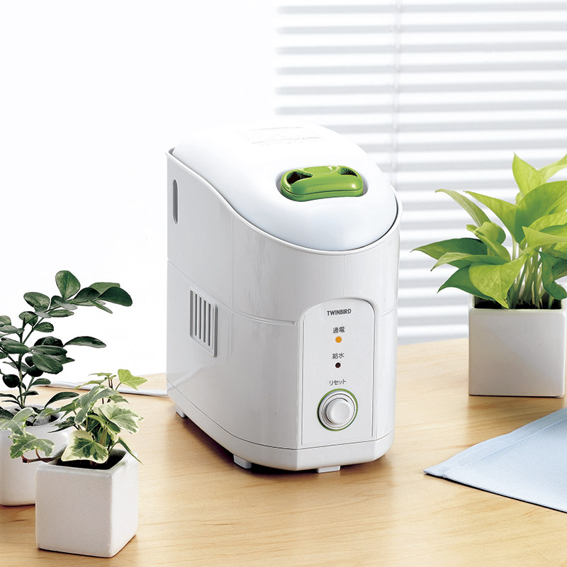 ミントアロマオイル付パーソナル加湿器